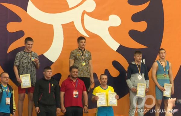 Вольная борьба, Результаты Чемпионата Украины-2019 среди младших юношей в Запорожье.