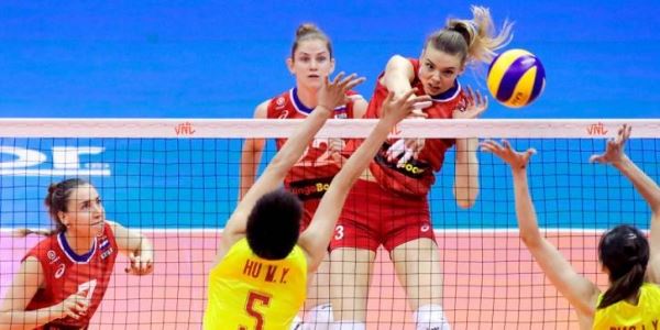 Волейбол, Россия - Турция 30.05.2019, Прямая онлайн видео трансляция Лиги наций у женщин
